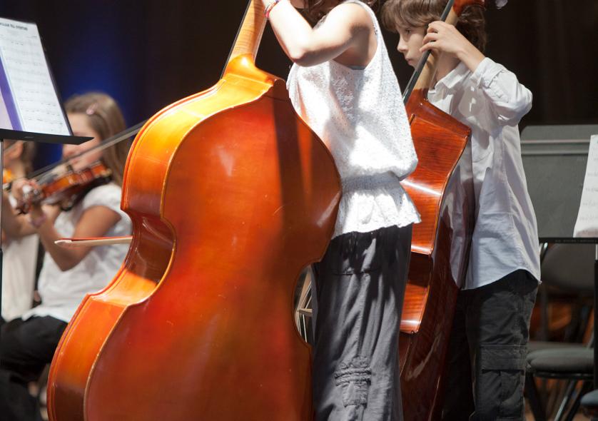 Musique, contrebasse
