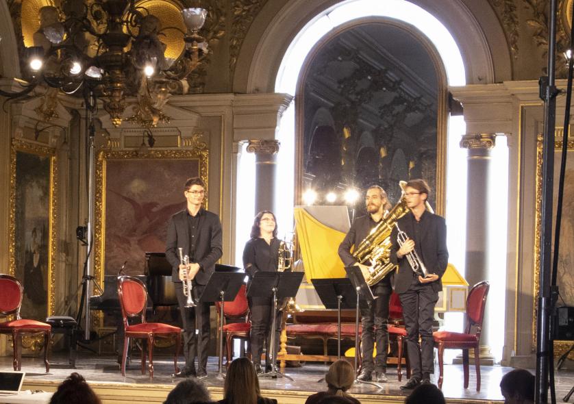 Musique, cuivres baroques