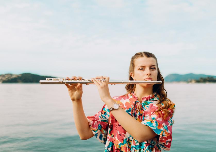 Musique – Flûte traversière – Gabrielle