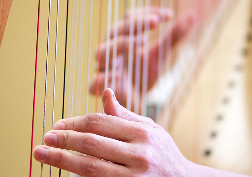 Musique, harpe