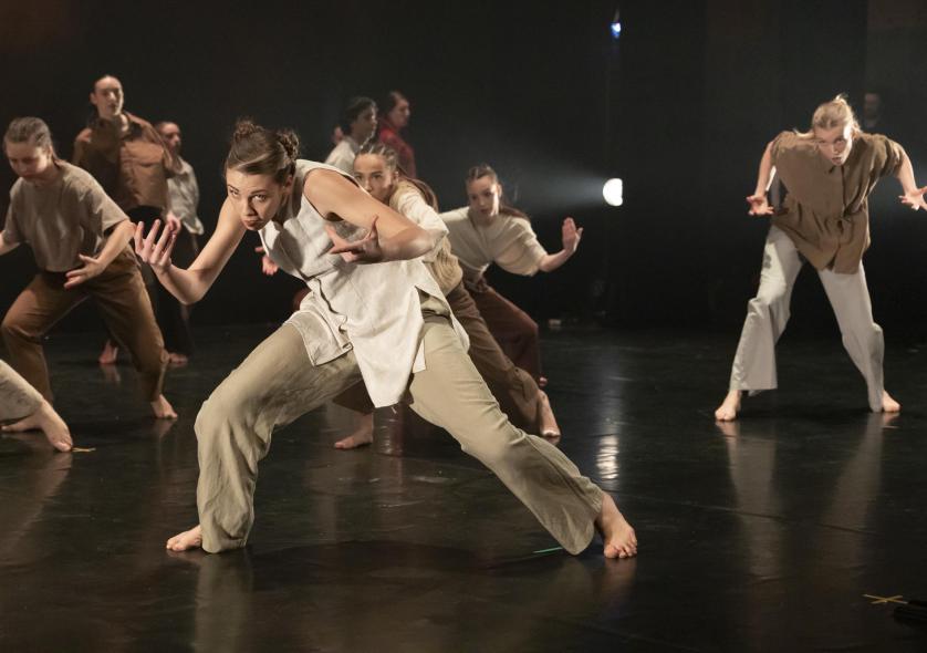Danse, groupe chorégraphique