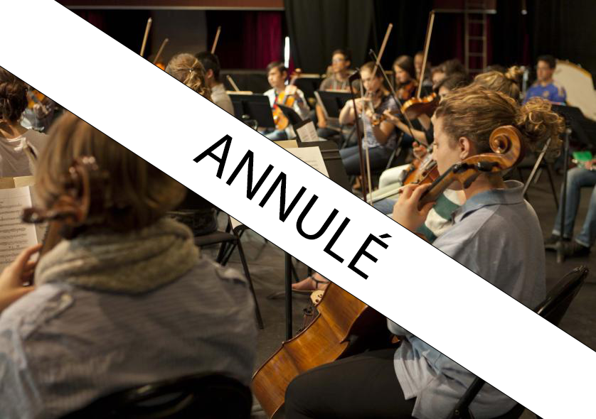 Visuel concert de violoncelle annulé