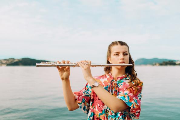 Musique – Flûte traversière – Gabrielle