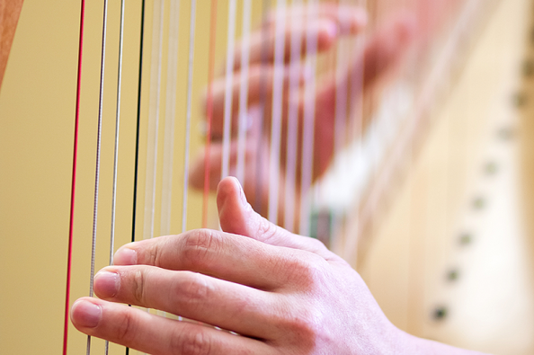 Musique, harpe