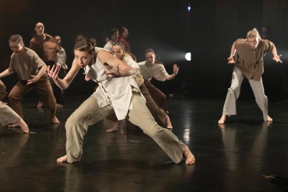 Danse, groupe chorégraphique