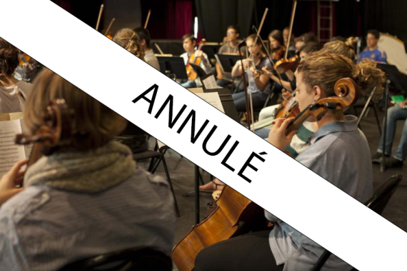 Visuel concert de violoncelle annulé