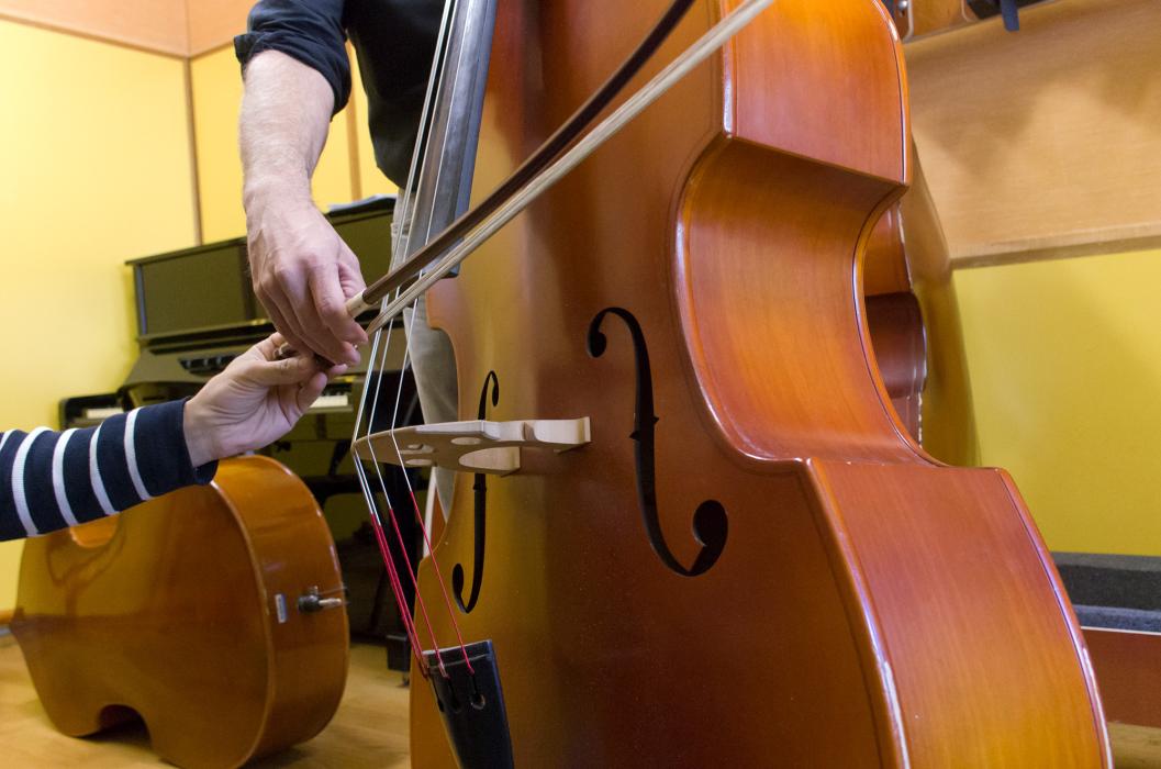 Musique, contrebasse