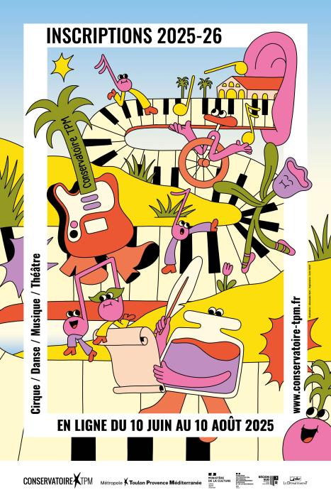 Affiche inscriptions 2025-26