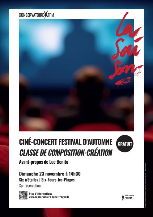 Affiche ciné-concert Affiche ciné-concert