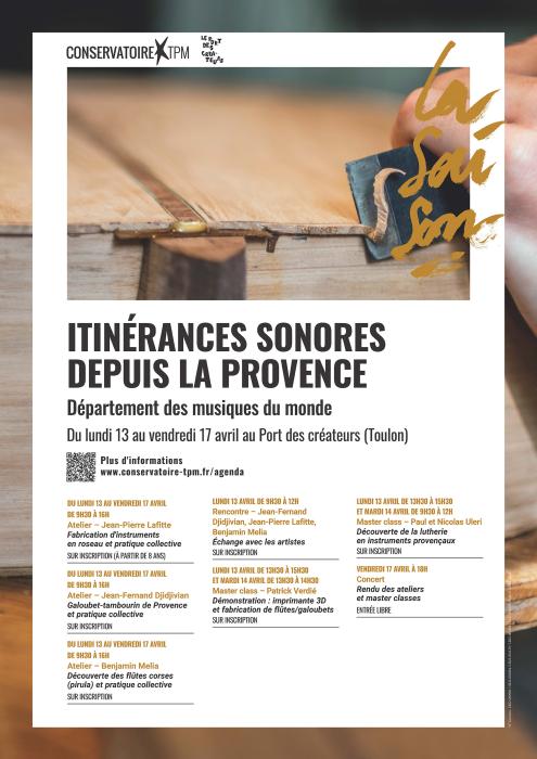Affiche semaine Itinérances sonores