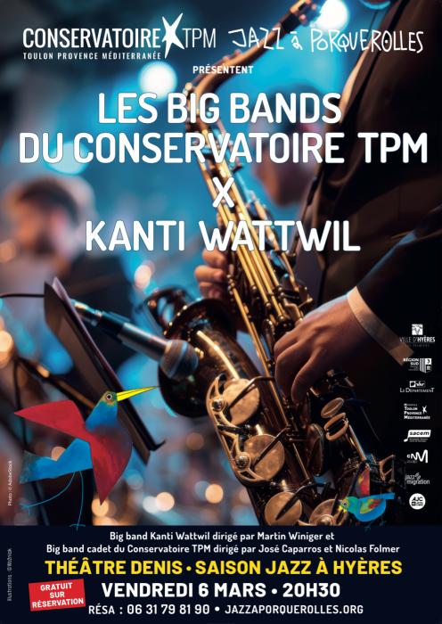Affiche Soirée big bands